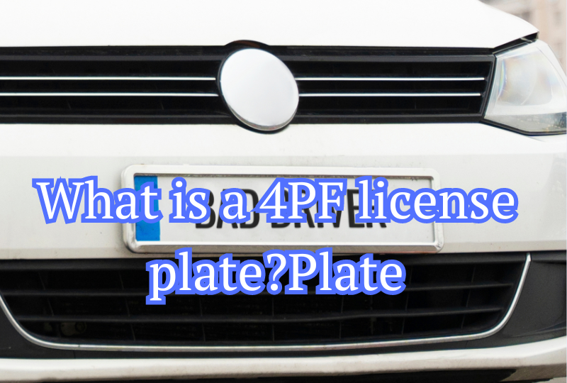 4pf-meaning-license-plate